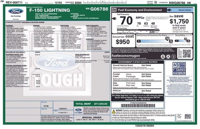 2022 Ford F-150 Lightning XLT