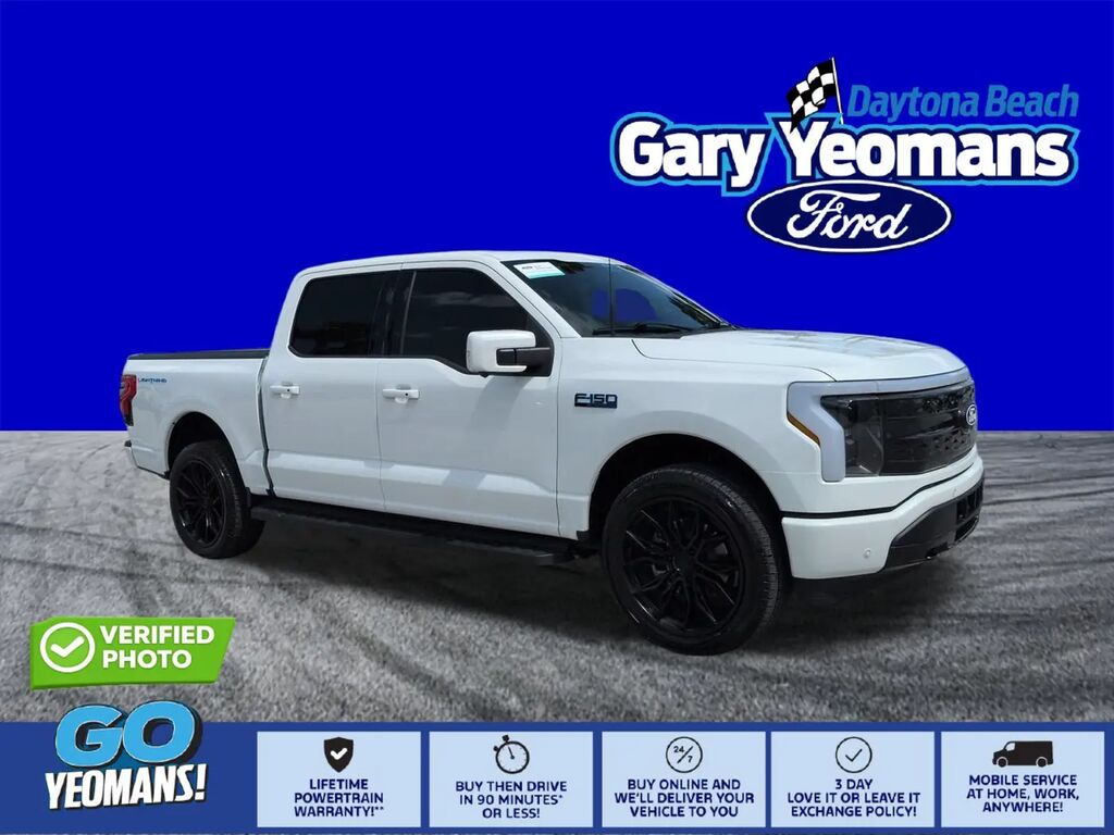 2025 Ford F-150 Lightning Platinum — photo 1 of 13