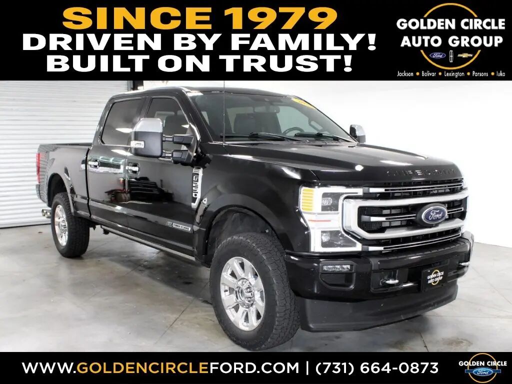 2022 Ford F-250 Super Duty Platinum — photo 1 of 10