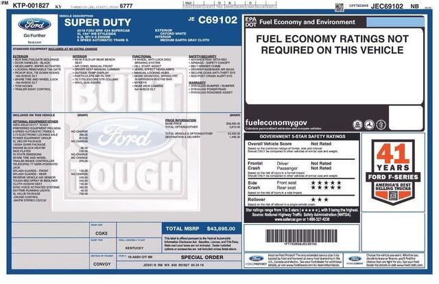 2018 Ford F-250 Super Duty XL