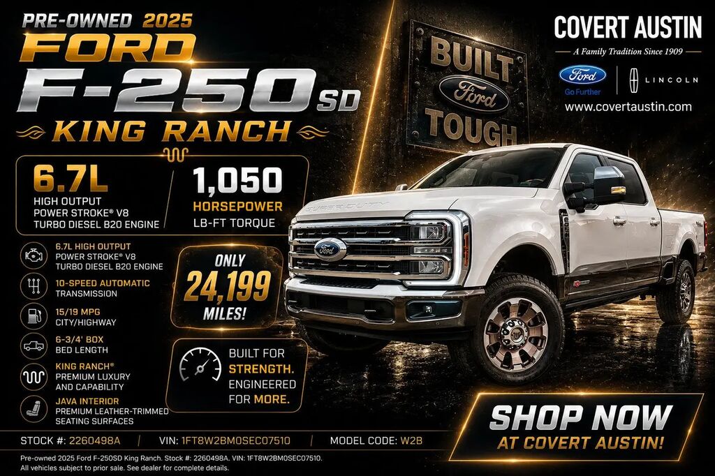 2025 Ford F-250 Super Duty King Ranch — photo 1 of 6