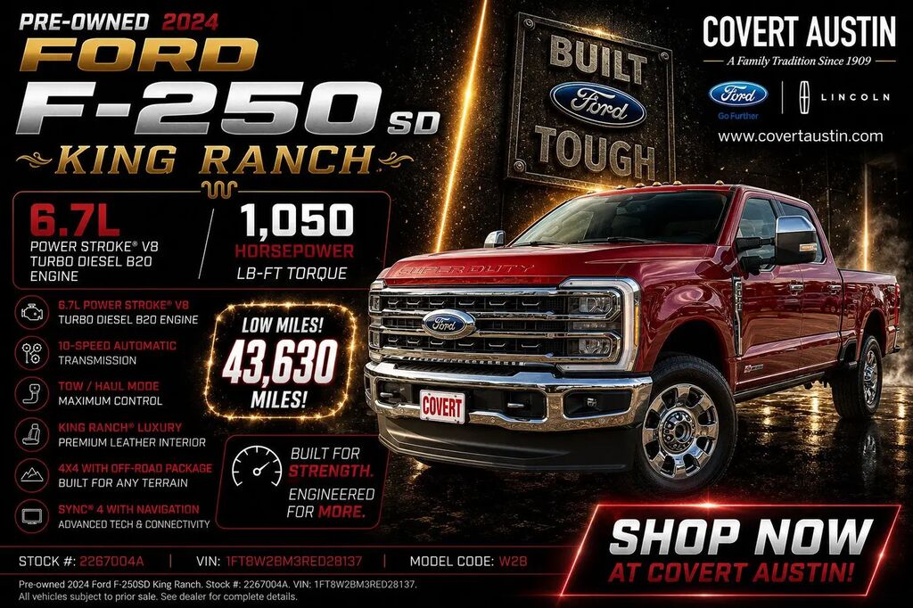 2024 Ford F-250 Super Duty King Ranch — photo 1 of 23