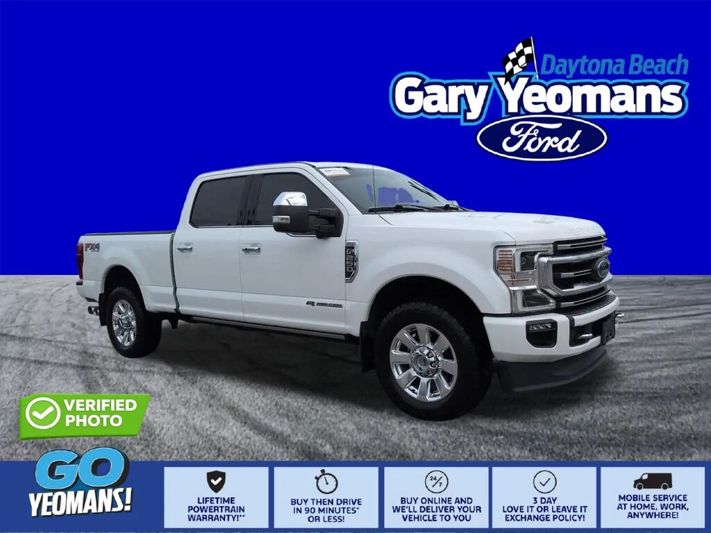 2021 Ford F-250 Super Duty Platinum — photo 1 of 13