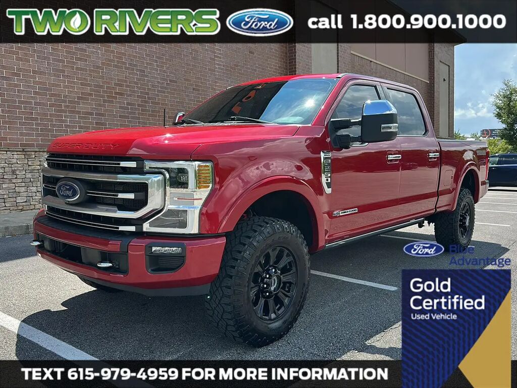 2022 Ford F-250 Super Duty Platinum — photo 1 of 13