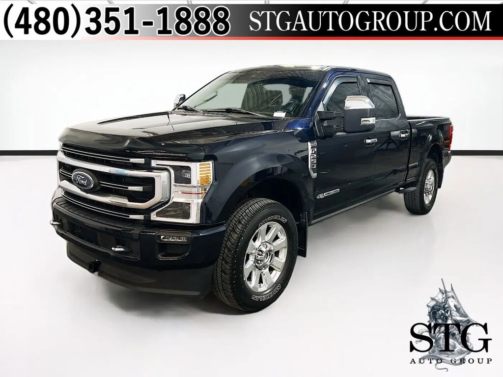 2021 Ford F-250 Super Duty Platinum — photo 1 of 13