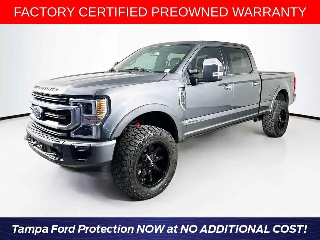 2022 Ford F-250 Super Duty Platinum — photo 1 of 26
