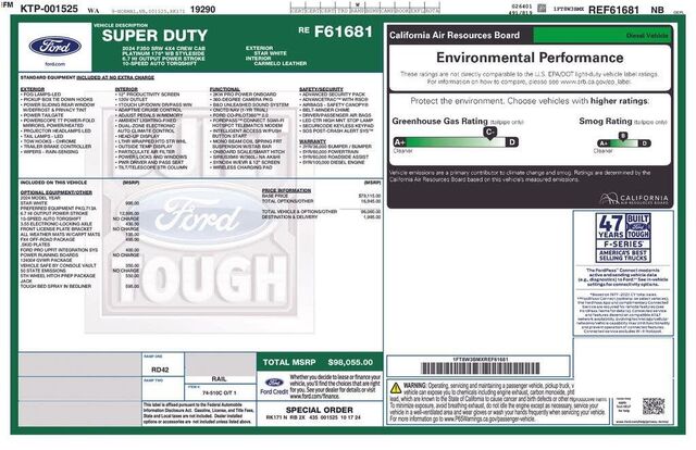 2024 Ford F-350 Super Duty Platinum