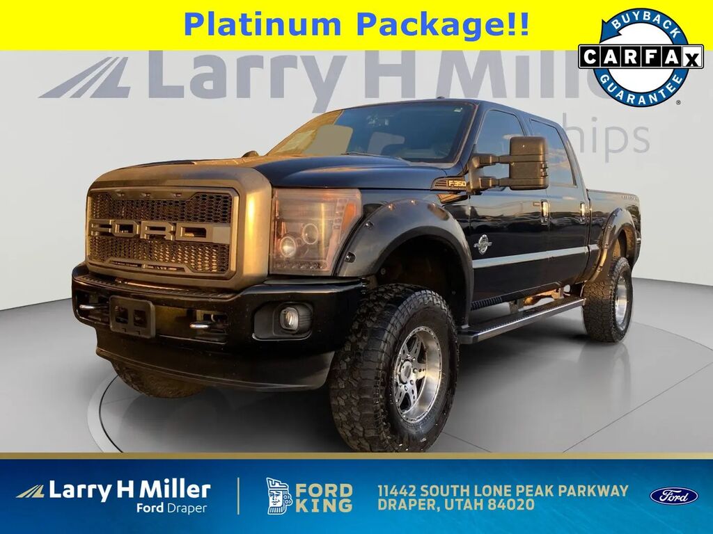 2016 Ford F-350 Super Duty Platinum — photo 1 of 13