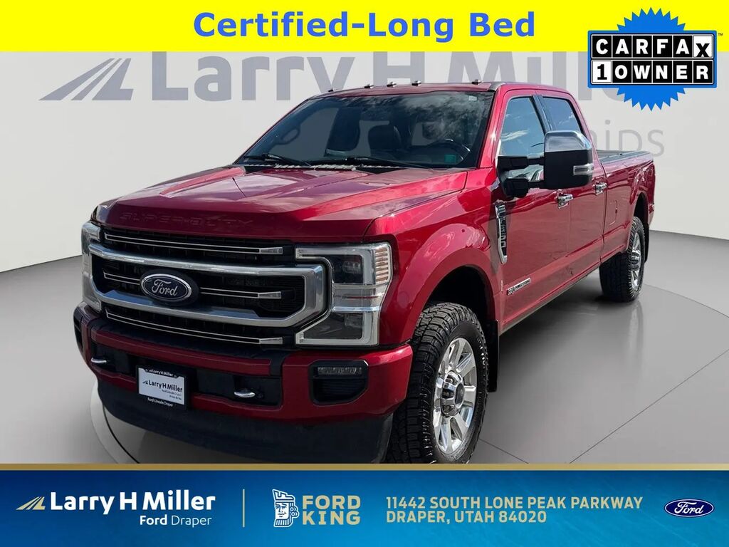 2022 Ford F-350 Super Duty Platinum — photo 1 of 13