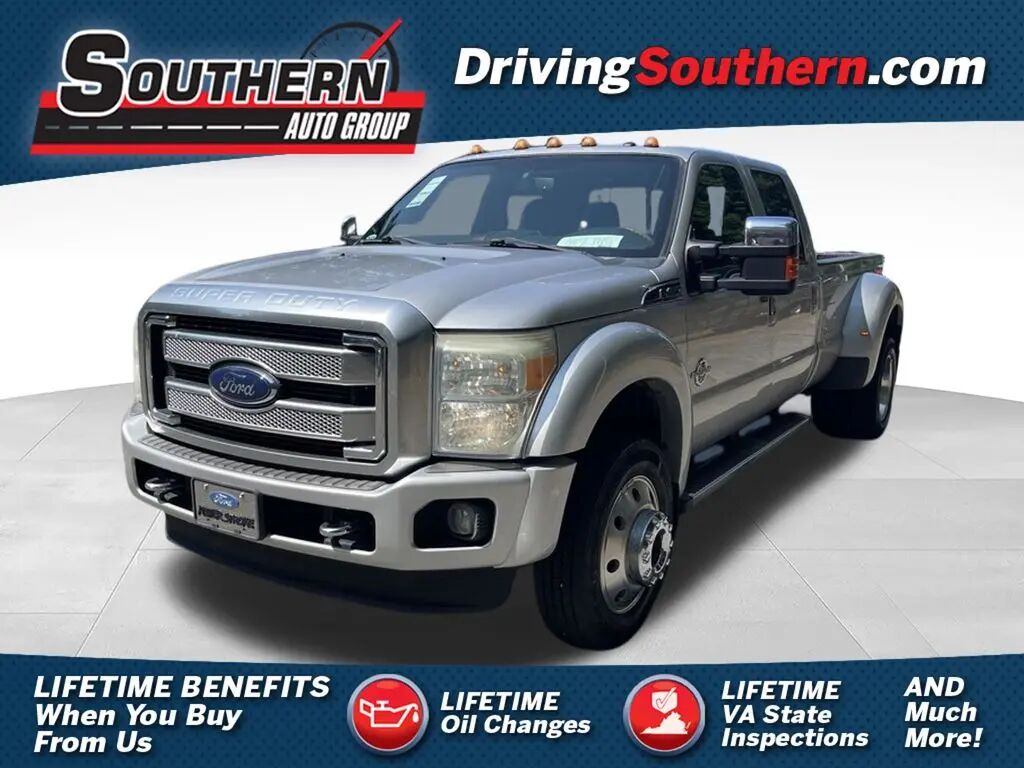 2016 Ford F-450 Super Duty Platinum — photo 1 of 13