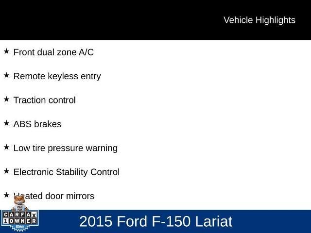 2015 Ford F-150 Lariat
