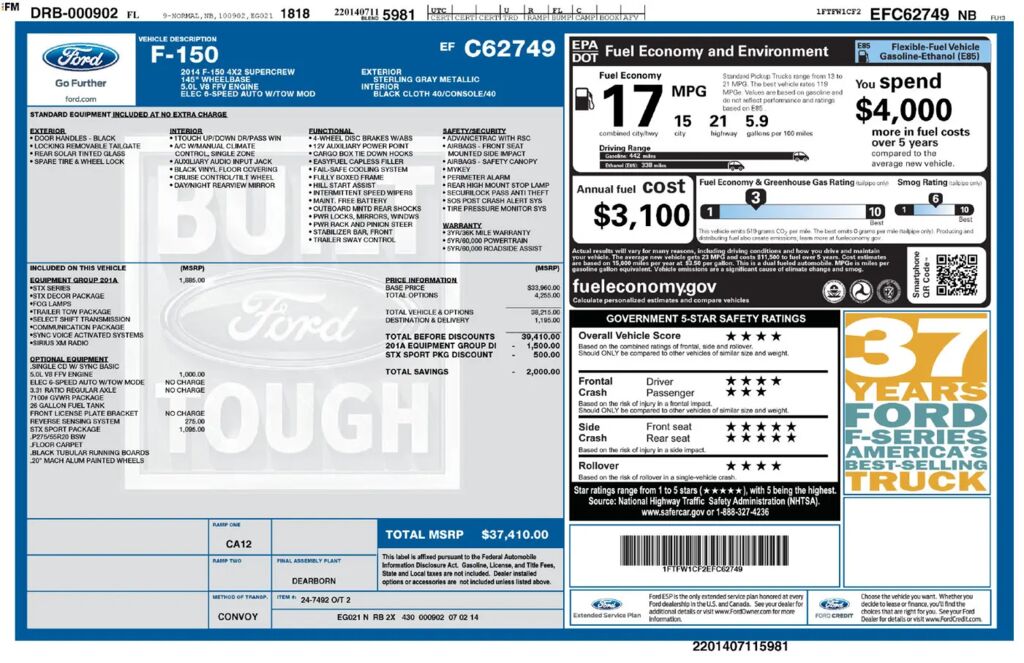 2014 Ford F-150 STX — photo 1 of 1