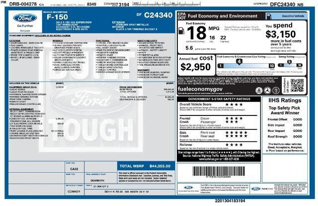 2013 Ford F-150 Lariat