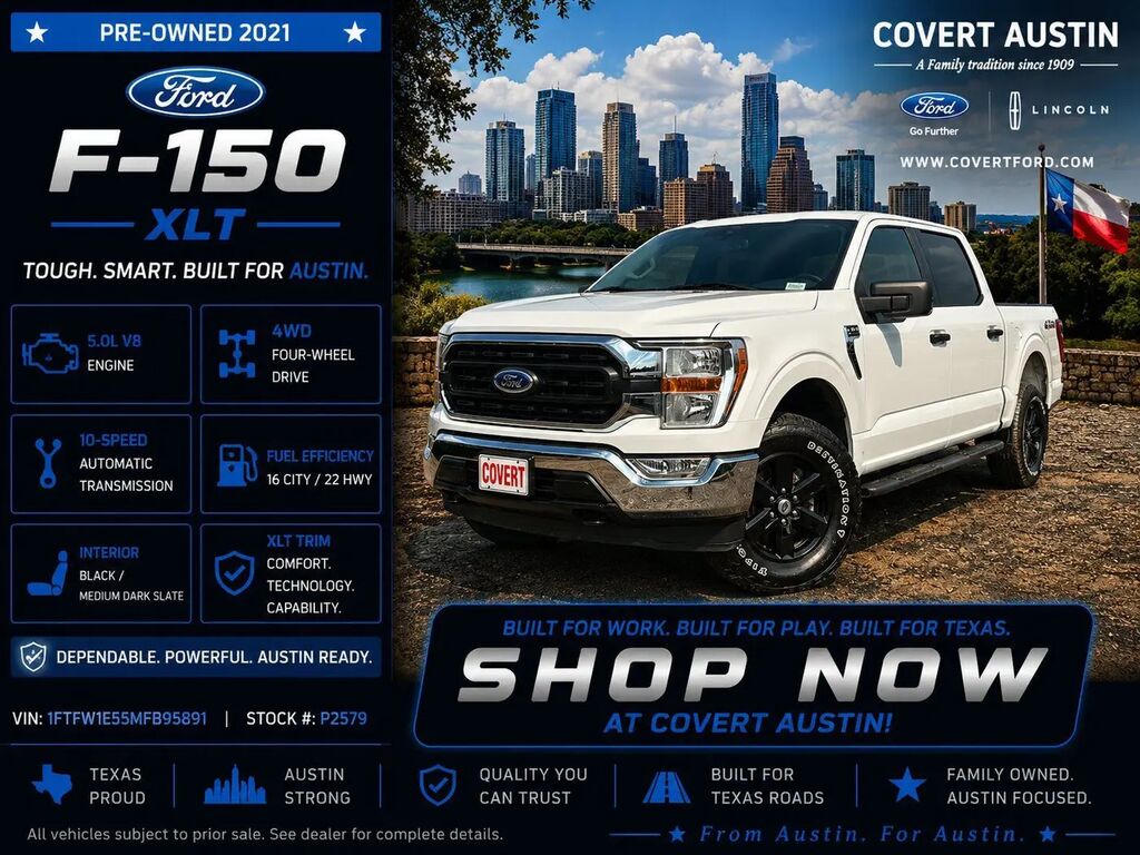 2021 Ford F-150 XLT — photo 1 of 13