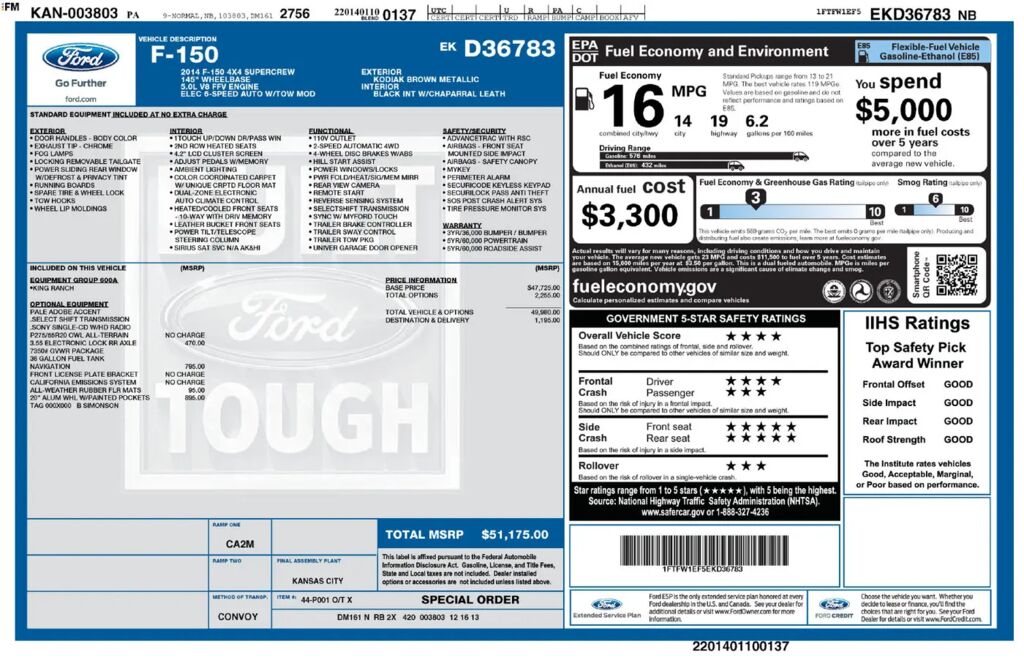 2014 Ford F-150 King Ranch — photo 1 of 1