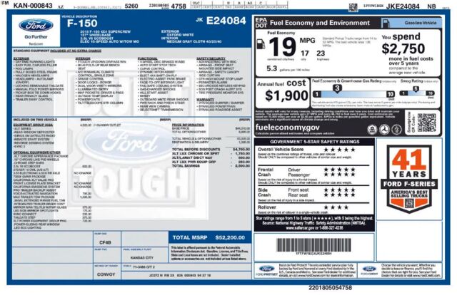 2018 Ford F-150 XLT