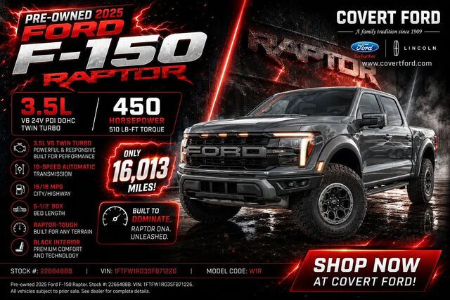 2025 Ford F-150 Raptor