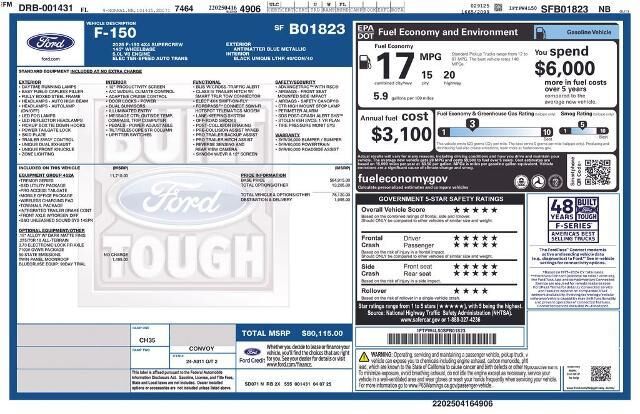 2025 Ford F-150 Tremor