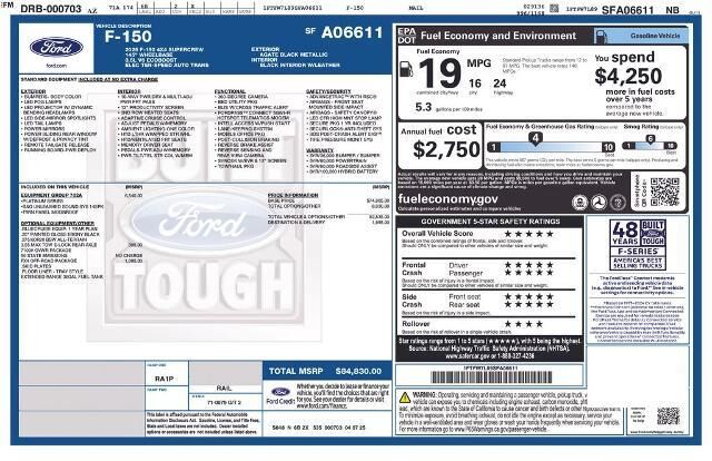 2025 Ford F-150 Platinum