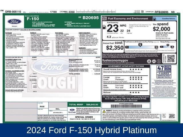 2024 Ford F-150 Platinum