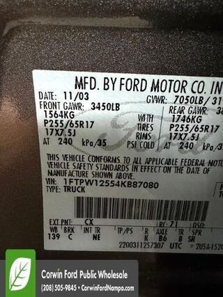 2004 Ford F-150 XLT