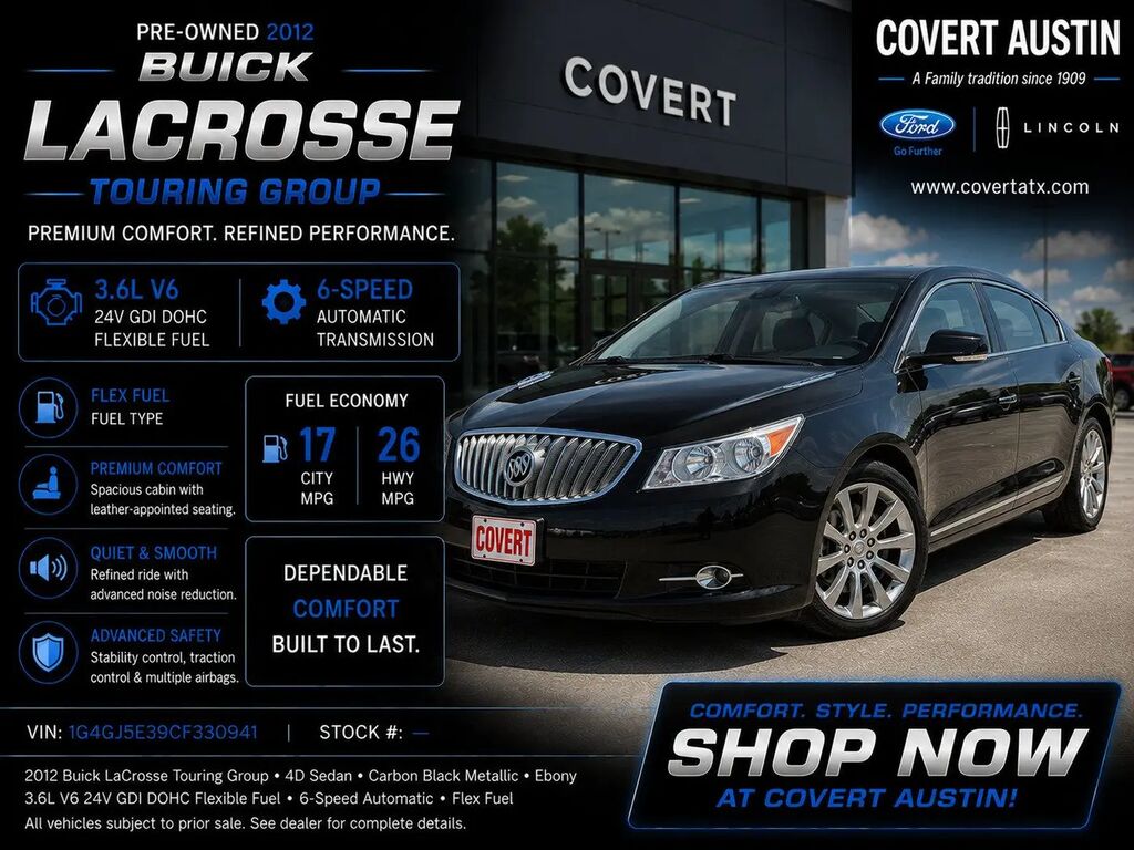 2012 Buick LaCrosse Touring