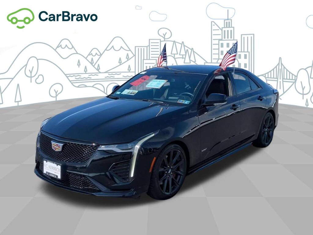 2022 Cadillac CT4-V V-Series — photo 1 of 7