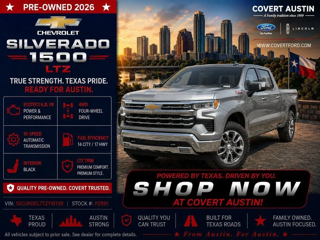 2026 Chevrolet Silverado 1500 LTZ — photo 1 of 13