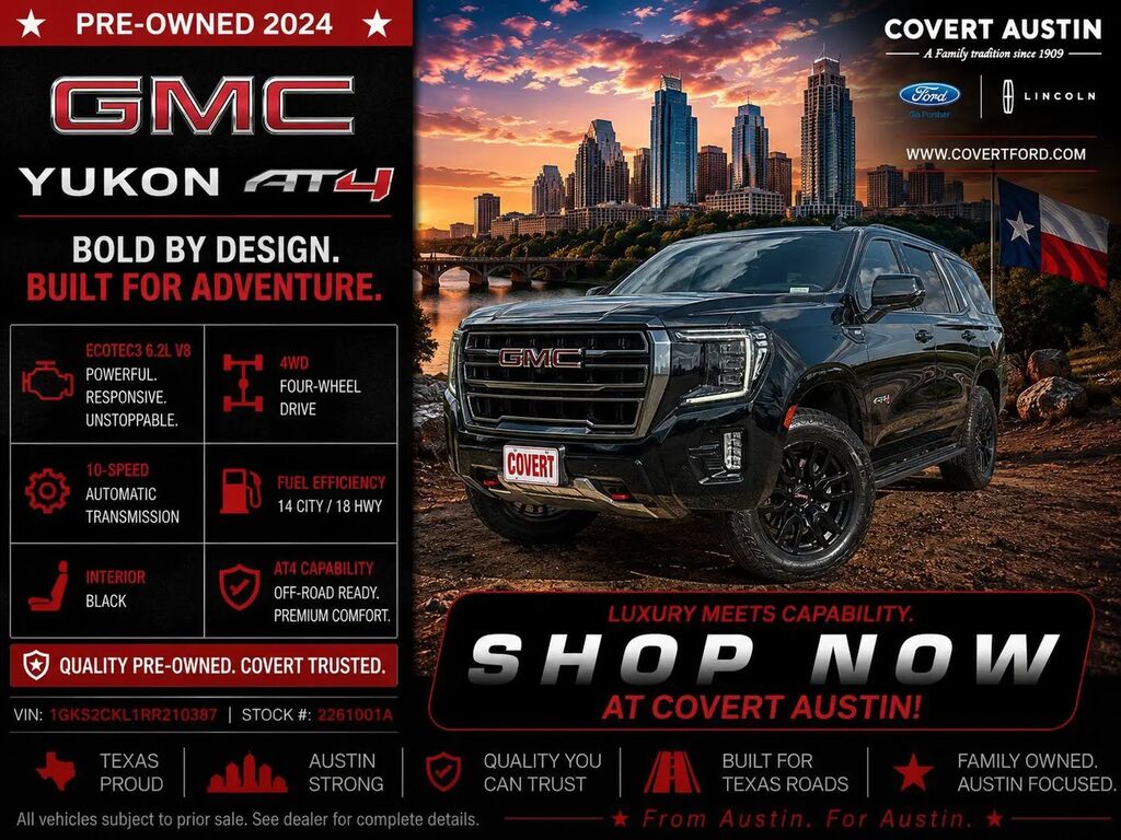 2024 GMC Yukon AT4 — photo 1 of 13