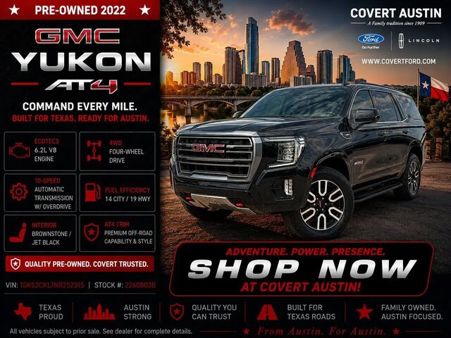 2022 GMC Yukon AT4