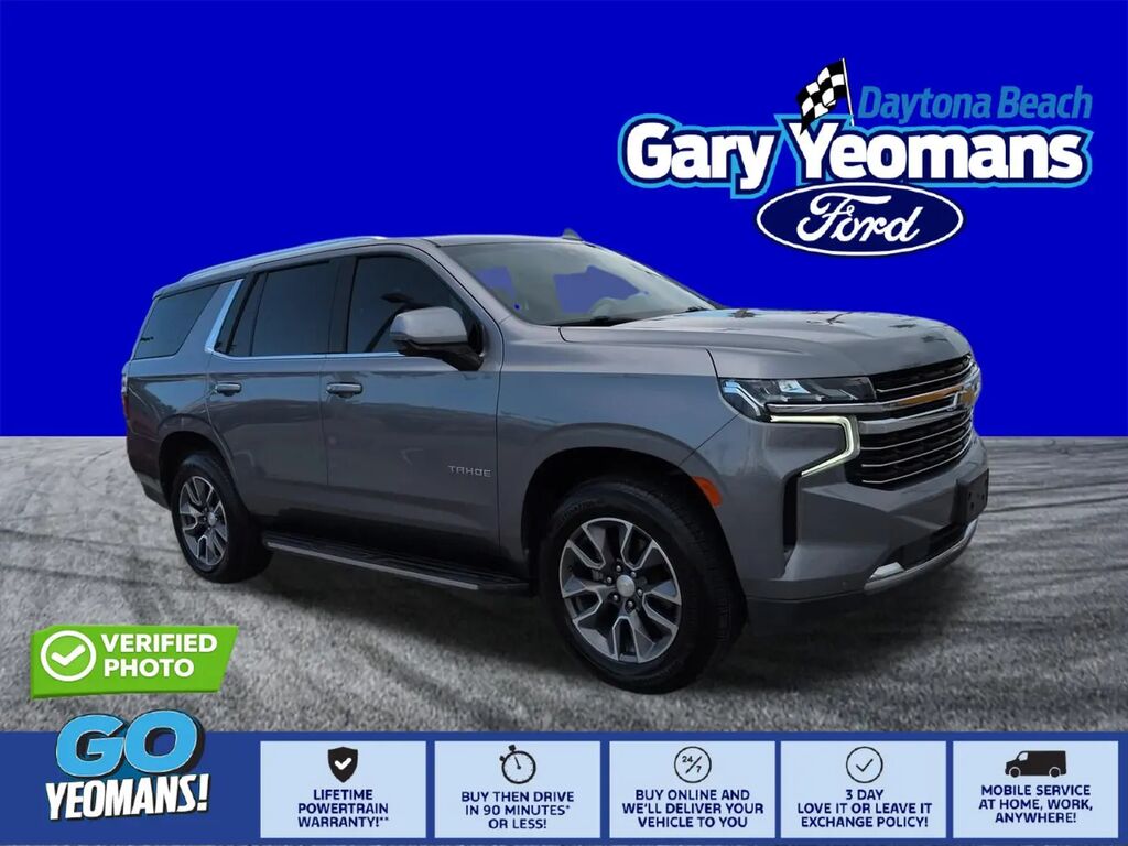 2021 Chevrolet Tahoe LT — photo 1 of 13