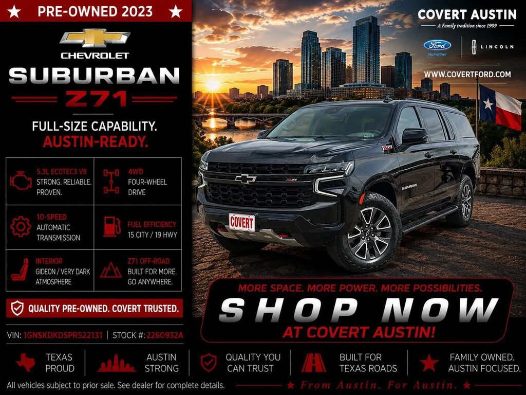 2023 Chevrolet Suburban Z71 — photo 1 of 15