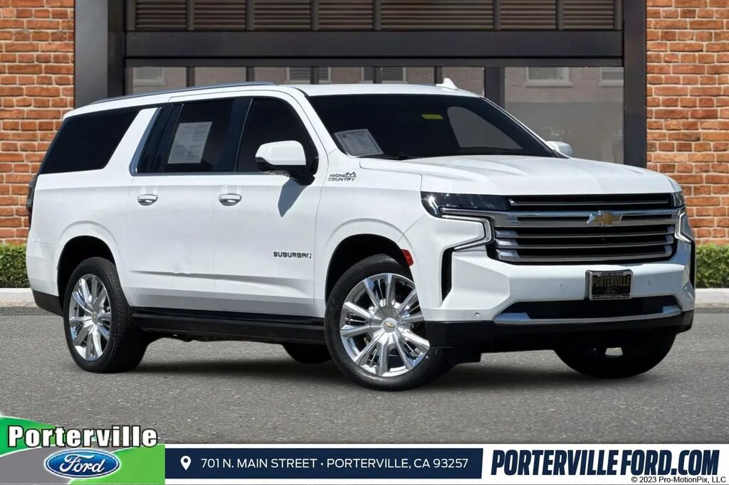 2021 Chevrolet Suburban High Country — photo 1 of 10
