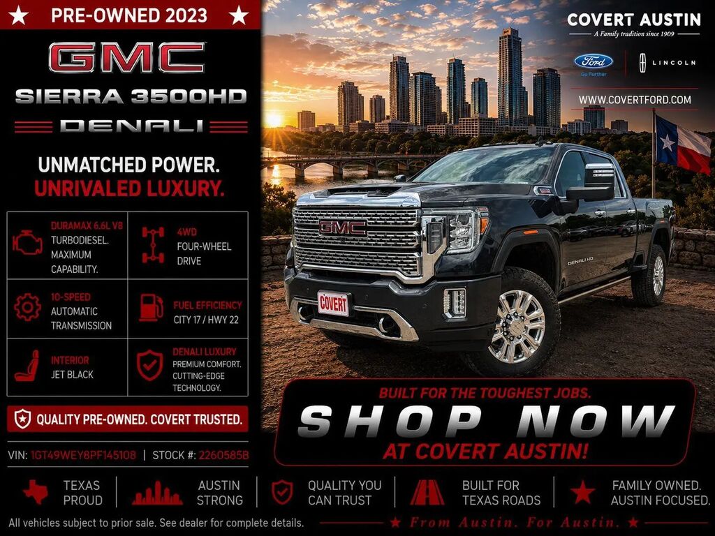 2023 GMC Sierra 3500HD Denali — photo 1 of 13