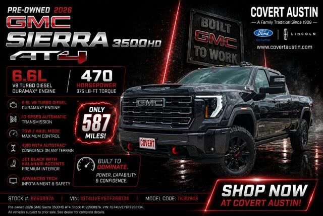 2026 GMC Sierra 3500HD AT4