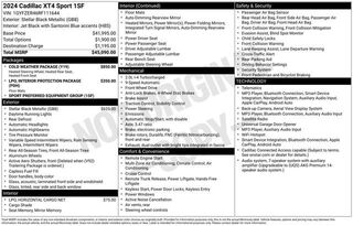 2024 Cadillac XT4