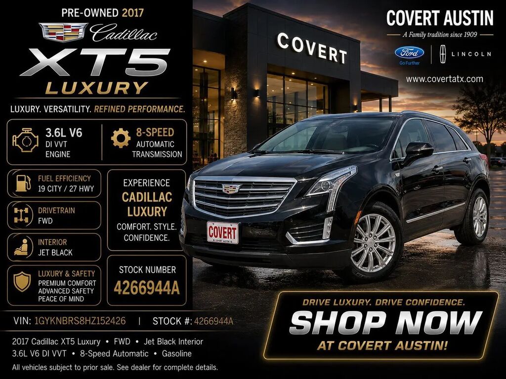 2017 Cadillac XT5 Luxury