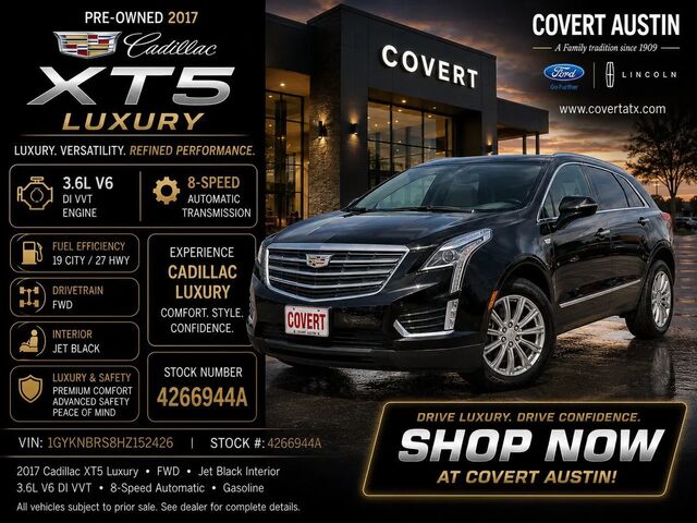 2017 Cadillac XT5 Luxury