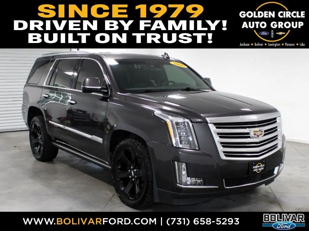 2016 Cadillac Escalade Platinum — photo 1 of 3