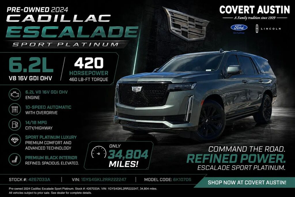 2024 Cadillac Escalade Sport Platinum