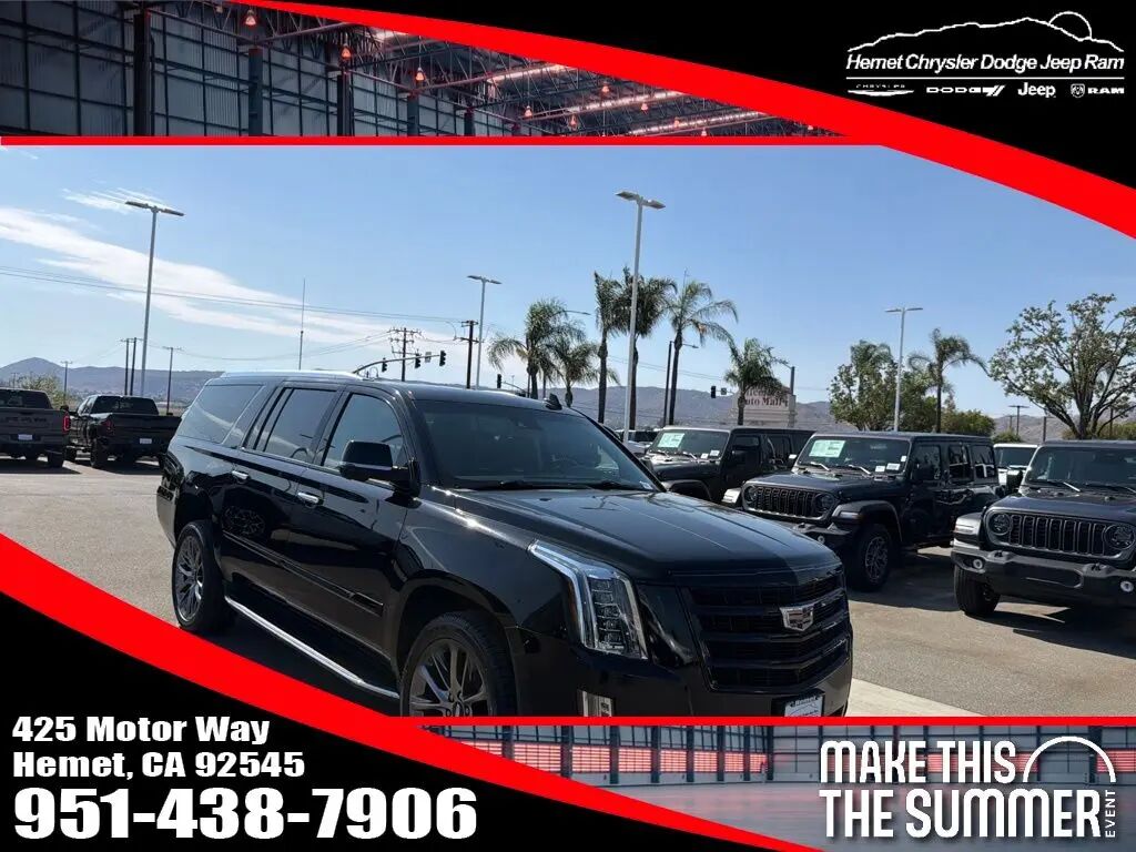 2020 Cadillac Escalade ESV Premium Luxury — photo 1 of 13