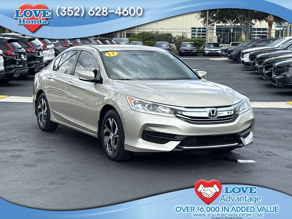 2017 Honda Accord Sedan LX — photo 1 of 7