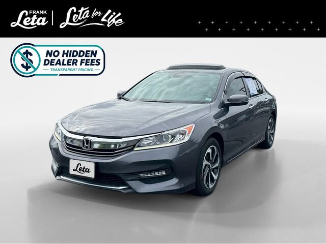 2017 Honda Accord Sedan EX V-6 w/Leather, Navigation &