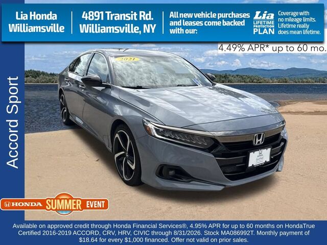 2021 Honda Accord Sedan 1.5T Sport
