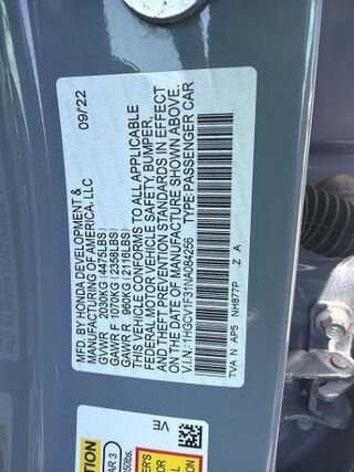 2022 Honda Accord Sport