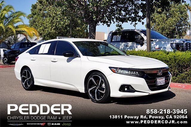 2021 Honda Accord Sedan Sport SE
