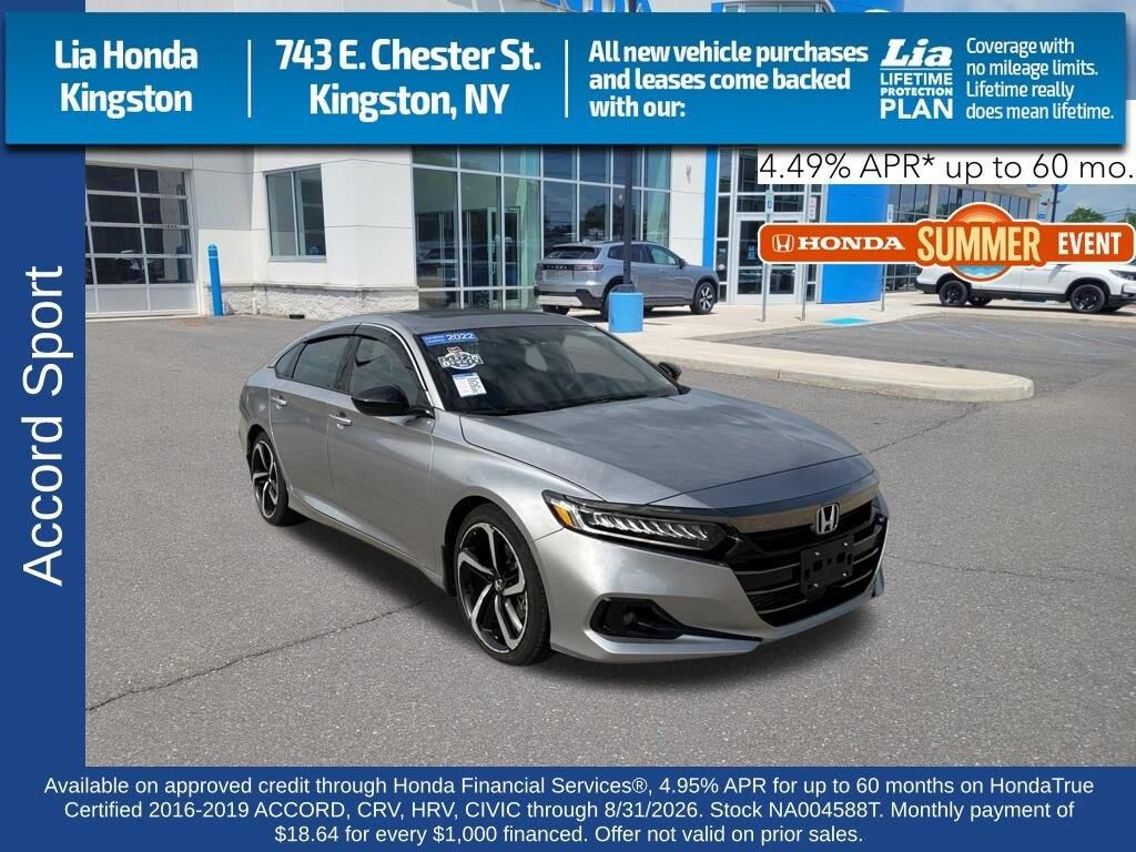 2022 Honda Accord Sport — photo 1 of 13
