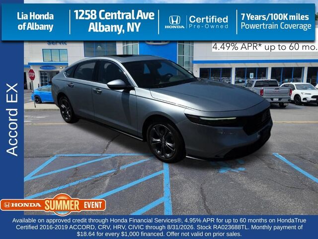2024 Honda Accord Sedan 1.5T EX