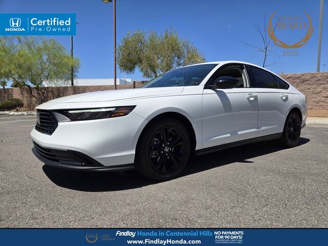 2025 Honda Accord Sedan 1.5T SE