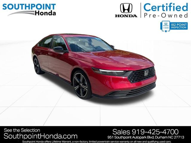 2024 Honda Accord Hybrid Sport